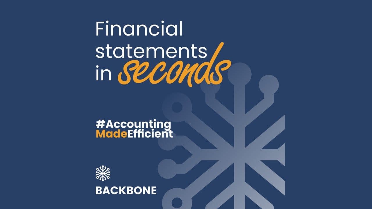 Financial Statements (FS) in seconds with Backbone