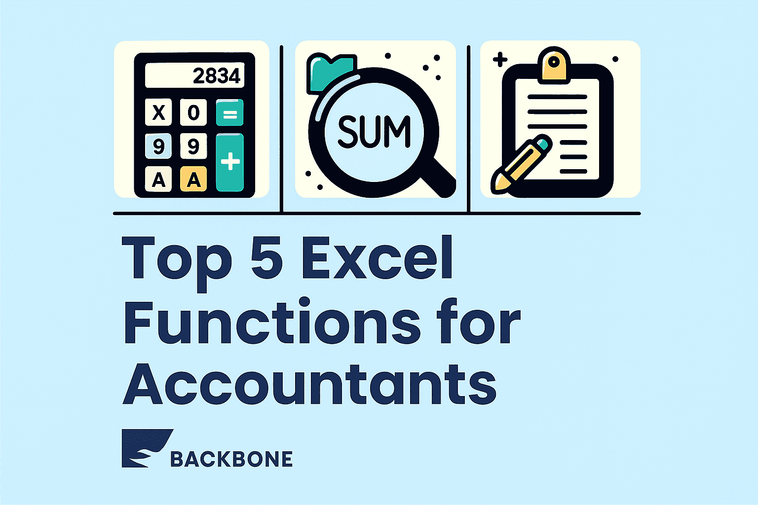 Top 5 Excel functions for accountants
