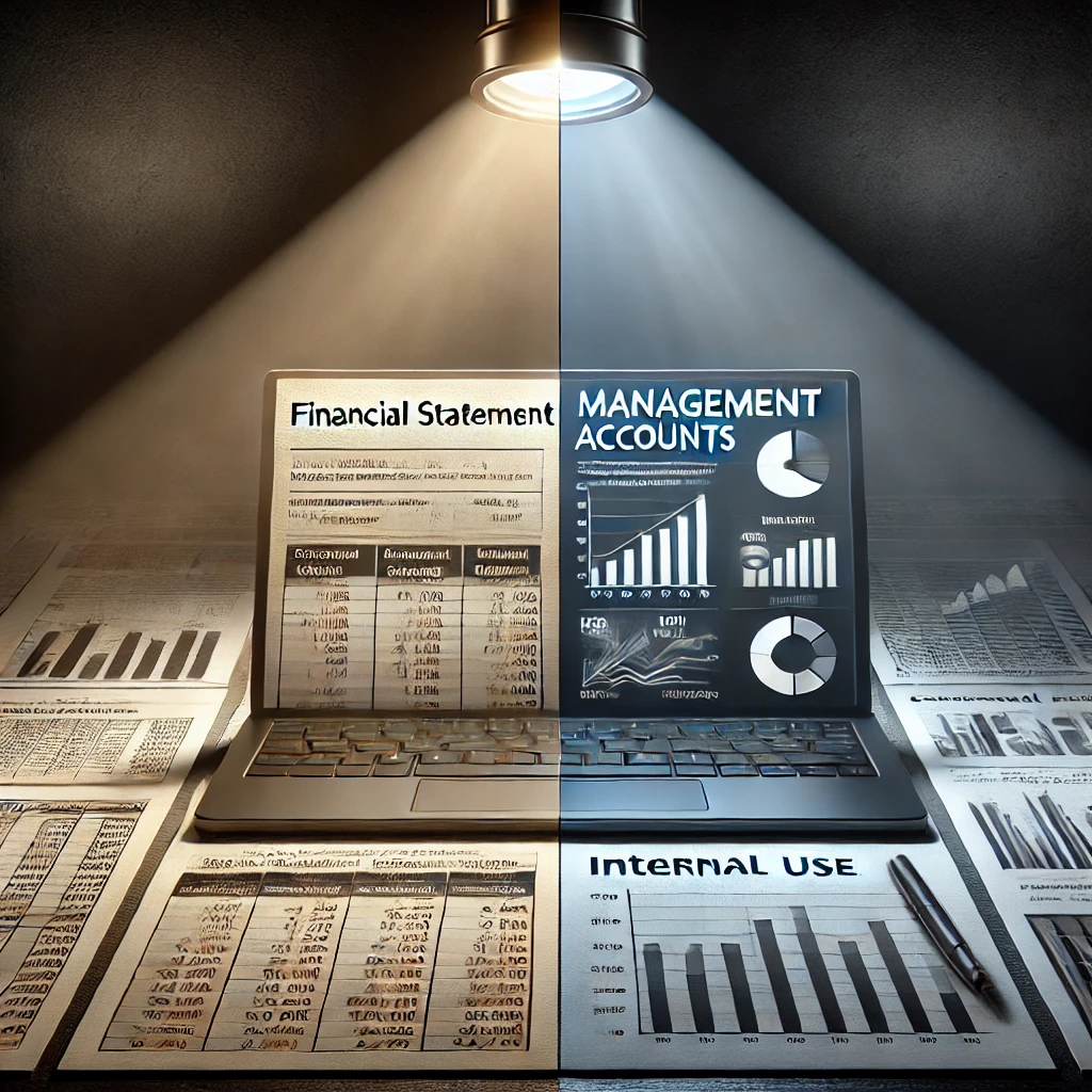 Financial statement vs management accounts